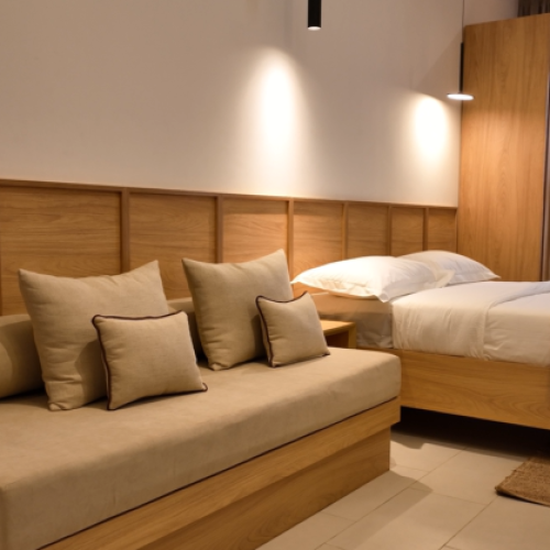 Professional and modern office spaces and premium residences at The Docks, offering flexible work environments and luxurious living in Port Louis and Ebene.